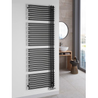 Aqualine TUBINI vykurovacie teleso 596x1782 mm, Antracit DC335T