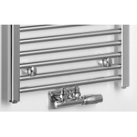 Aqualine ALYA vykurovacie teleso rovné 500x1600mm, stredové pripojenie, chróm LLS304