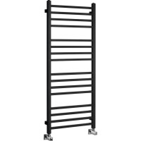 Sapho METRO vykurovacie teleso 500x1200 mm, čierna mat IR410TB