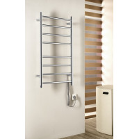Sapho REDONDO elektrický sušiak uterákov, okrúhly, 500x900 mm, 75 W, nerez lesk ER220V