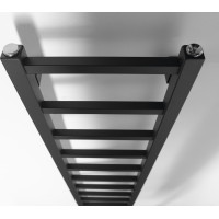 Sapho METRO LIGHT vykurovacie teleso 300x1500 mm, čierna mat IR446TB