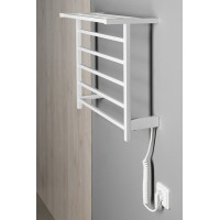 Sapho ELZOR elektrický sušiak uterákov 500x470 mm, 60 W, biela mat EB500