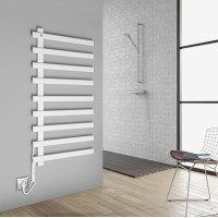 Sapho ELCOR elektrický sušiak uterákov 480x920x50 mm, 128 W, biela mat EB450