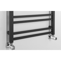 Sapho METRO DOS vykurovacie teleso 550x1430 mm, čierna mat IR430TB