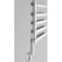 Sapho ELCOR elektrický sušiak uterákov 480x520x50 mm, 63 W, biela mat EB520