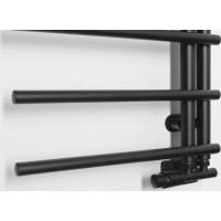 Sapho JUSTINA vykurovacie teleso 500x1510 mm, čierna mat IR151B