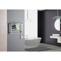 Sapho ELZOR elektrický sušiak uterákov 500x470 mm, 60 W, biela mat EB500