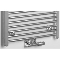 Aqualine ALYA vykurovacie teleso rovné 600x1785mm, stredové pripojenie, chróm LLS306
