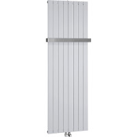 Sapho COLONNA vykurovacie teleso 602x1800 mm, metalická strieborná IR146