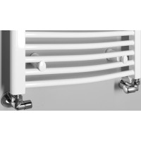 Aqualine ORBIT vykurovacie teleso s bočným pripojením 500x640 mm, biela ILO65T
