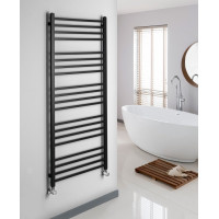 Sapho METRO vykurovacie teleso 600x1510 mm, čierna mat IR420TB