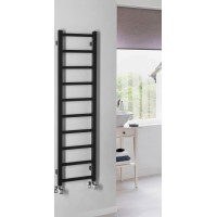 Sapho METRO LIGHT vykurovacie teleso 300x1140 mm, čierna mat IR444TB