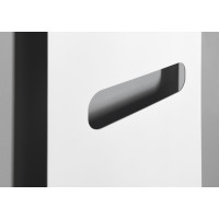 Sapho TABELLA OPEN vykurovacie teleso 590x1490 mm, biela mat MI1459