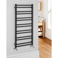 Sapho METRO DOS vykurovacie teleso 500x1100 mm, čierna mat IR432TB