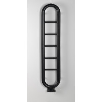 Sapho HORIZON vykurovacie teleso 330x1500 mm, čierna mat IR195