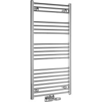 Aqualine ALYA vykurovacie teleso rovné 600x1188mm, stredové pripojenie, chróm LLS303