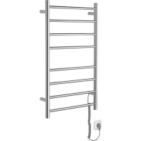 Sapho REDONDO elektrický sušiak uterákov, okrúhly, 500x900 mm, 75 W, nerez lesk ER220V