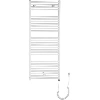Aqualine DIRECT-E elektrické vykurovacie teleso rovné 600x1320 mm, 600 W, biela ILE36T