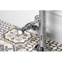 Sapho CORK vykurovacie teleso 675x960 mm, chróm / biela RE104