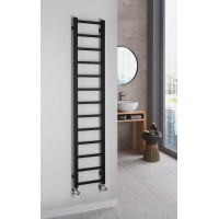 Sapho METRO LIGHT vykurovacie teleso 300x1500 mm, čierna mat IR446TB