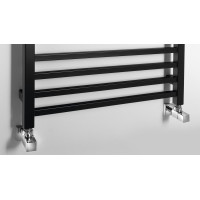 Sapho METRO vykurovacie teleso 600x1510 mm, čierna mat IR420TB