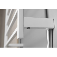 Sapho ELZOR elektrický sušiak uterákov 500x470 mm, 60 W, biela mat EB500