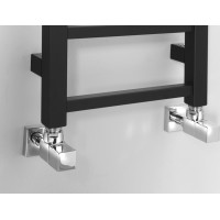 Sapho METRO LIGHT vykurovacie teleso 300x1140 mm, čierna mat IR444TB