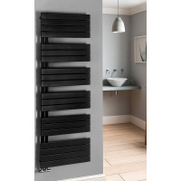 Aqualine MILI vykurovacie teleso 600x1798mm, čierna mat DC656T