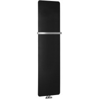 Sapho TABELLA vykurovacie teleso 370x1590 mm, čierna mat MI1539