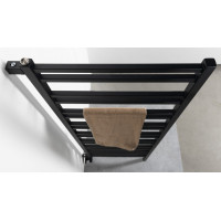 Sapho METRO SPACE vykurovacie teleso 550x1430 mm, do priestoru, čierna mat IR438B