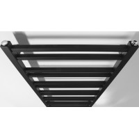 Sapho METRO DOS vykurovacie teleso 500x1100 mm, čierna mat IR432TB