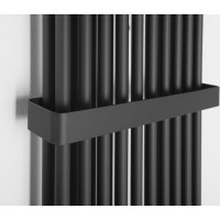 Sapho FEDE vykurovacie teleso 1500x490 mm, 10 seg., čierna mat IR193