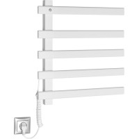 Sapho ELCOR elektrický sušiak uterákov 480x520x50 mm, 63 W, biela mat EB520