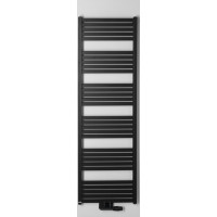 Bruckner GRUNT vykurovacie teleso rovné 500x1610 mm, stredové pripojenie, čierna mat 600.123.6