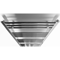 Aqualine ALYA vykurovacie teleso rovné 600x1600mm, stredové pripojenie, chróm LLS305
