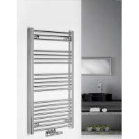 Aqualine ALYA vykurovacie teleso rovné 600x1188mm, stredové pripojenie, chróm LLS303