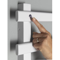 Sapho ELCOR elektrický sušiak uterákov 480x520x50 mm, 63 W, biela mat EB520