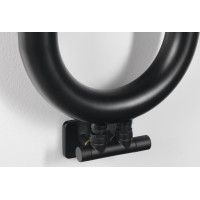 Sapho HORIZON vykurovacie teleso 330x1500 mm, čierna mat IR195