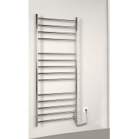 Sapho REDONDO elektrický sušiak uterákov, okrúhly, 630x1160 mm, 130 W, nerez lesk ER230V