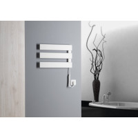 Aqualine ELVIS elektrický sušiak uterákov 457x342x55 mm, 50 W, biela EB480