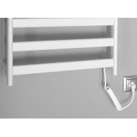Sapho ELIAS elektrický sušiak uterákov 490x730x110 mm, 105 W, biela mat EB540