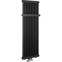 Sapho FEDE vykurovacie teleso 1500x490 mm, 10 seg., čierna mat IR193
