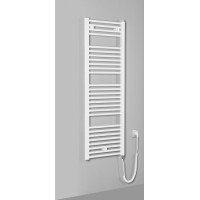 Aqualine DIRECT-E elektrické vykurovacie teleso rovné 450x1320 mm, 400 W, biela ILE34T