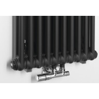 Sapho FEDE vykurovacie teleso 1500x490 mm, 10 seg., čierna mat IR193