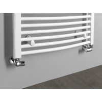 Aqualine ORBIT vykurovacie teleso s bočným pripojením 600x960 mm, biela ILO96T