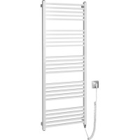 Sapho METRO-E elektrické vykurovacie teleso rovné 500x1340 mm, 500 W, biela ME513