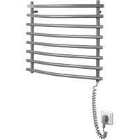 Aqualine Elektrický sušiak uterákov, 570x465mm, 72W, šedý hliník-metalíza (RAL9007) SU210A