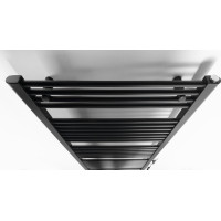Aqualine DIRECT-E elektrické vykurovacie teleso rovné 600x1680 mm, 800 W, čierna ILE66TB