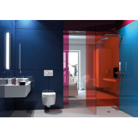 Geberit GEBERIT SIGMA20 ovládacie tlačidlo, biela lesk/chróm 115.882.KJ.1
