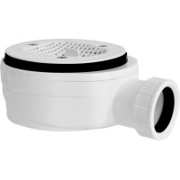 Gelco GELCO vaničkový sifón, priem. otv. 90mm, DN40, extra nízky, pre vaničky s krytom GE90EXN MINUS